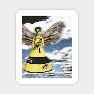 Queen Bee of the Steampunk Variety Magnet