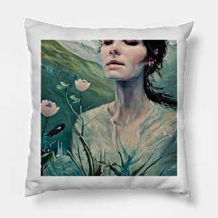 spring girl Pillow