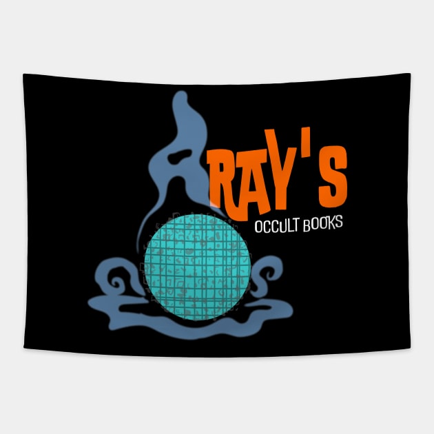 Rays Occult Books MCM Tapestry by DrMadness