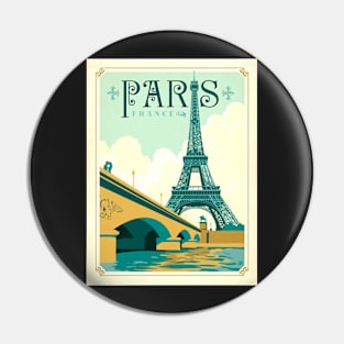 Retro poster - pub - vintage - Paris Pin