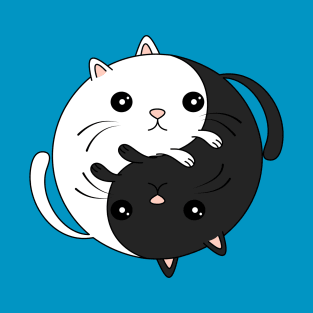 Yin-Yang Cats T-Shirt