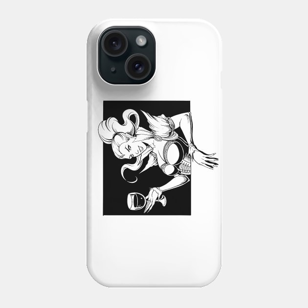 Vampire Girl Phone Case by dakzper