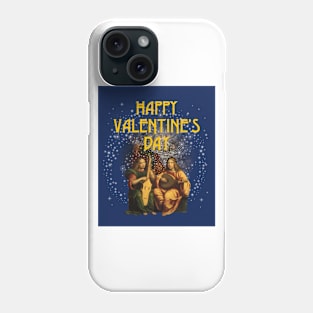 Happy Valentines Day Musical Starlight Phone Case