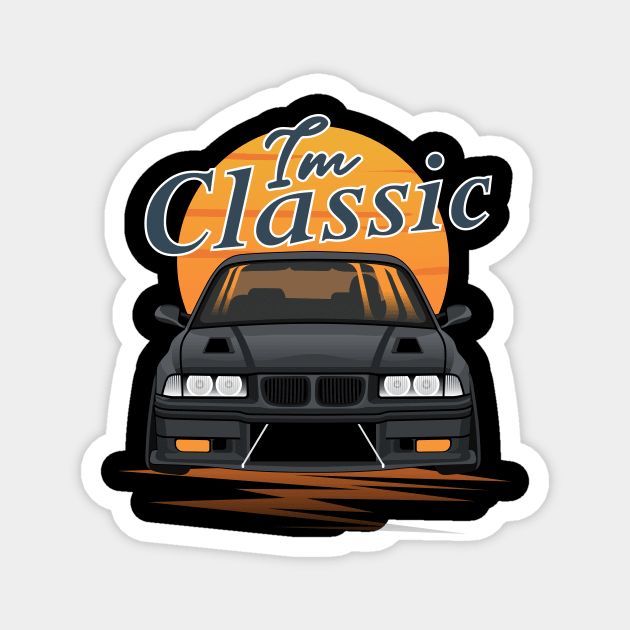 E36 Bimmer Classic Magnet by masjestudio