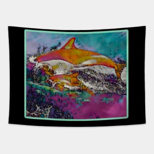 Dolphin#2 Tapestry