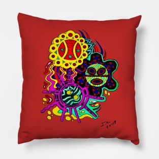 Isacc Taino Art Pillow