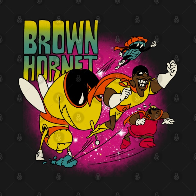 Brown hornet by Polaroid Popculture