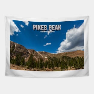 Pikes Peak Colorado Tapestry