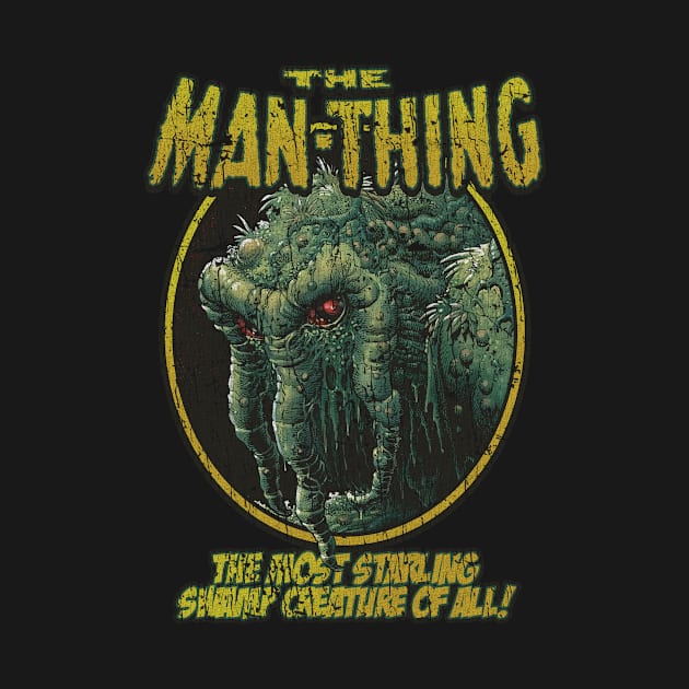 The Man Thing 70S - VINTAGE RETRO STYLE by lekhartimah