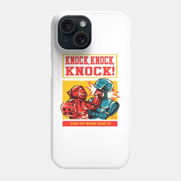 Knock Knock Knock Battle Royale Gaming Phone Case by pa2rok