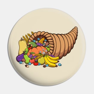 Thanksgiving Cornucopia Pin