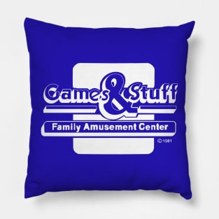 Games and Stuff, An Arcade Center Pillow