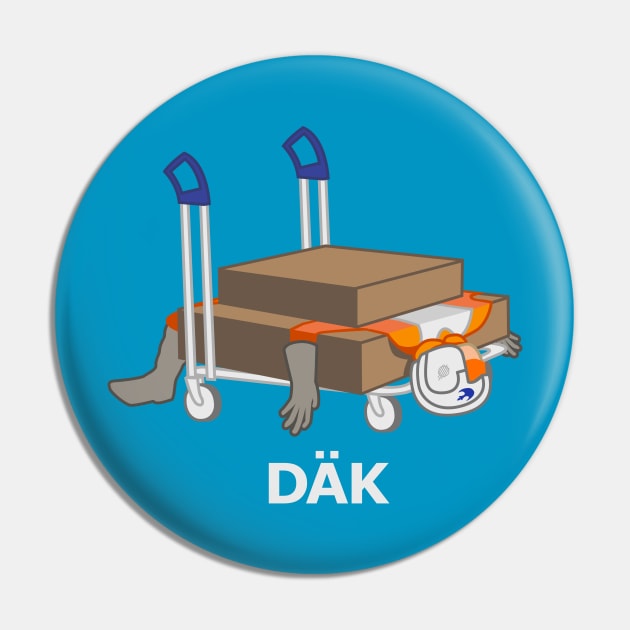 Flat Dak Pin by luminauts