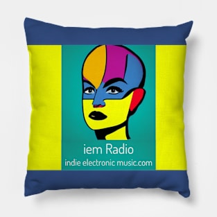 iem Radio - Indie Electronic Music - Pop Art Ave Pillow