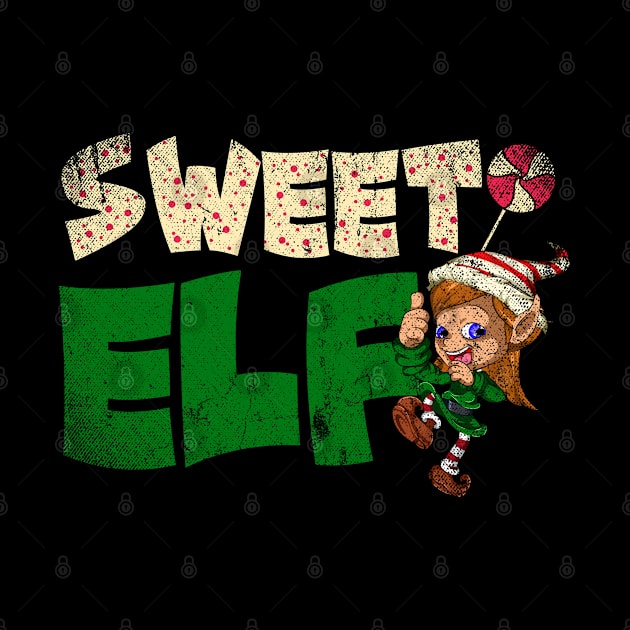 Sweet Elf Funny Christmas Xmas by ShirtsShirtsndmoreShirts