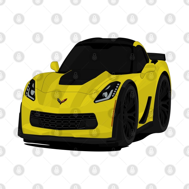 Z06 YELLOW by VENZ0LIC