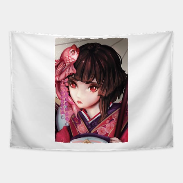 Kagura Tapestry by asteltainn