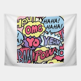 speech bubble Tapestry