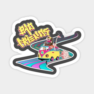 Road to Bad Friends Magnet