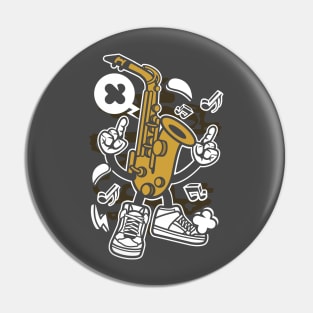 The saxophone player Pin