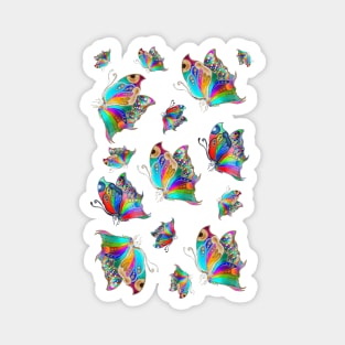 Rainbow Butterflies Magnet