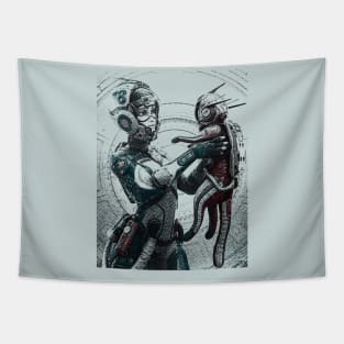 space cat Tapestry