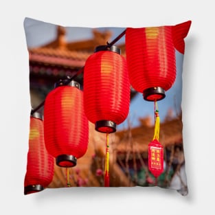 Po Lin Monastery, Lantau Island, Hong Kong Pillow