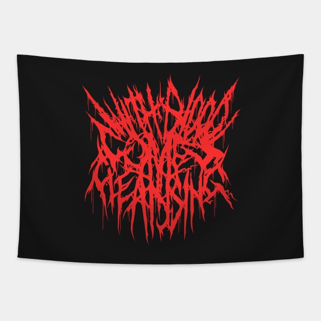 With Blood Comes Cleansing Tapestry by thecamphillips