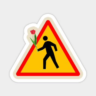 Flower Delivery Magnet