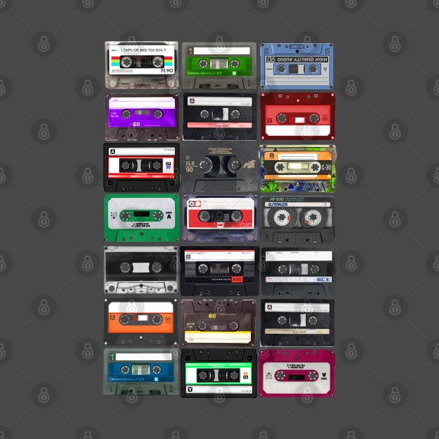 Retro Music in Cassettes by 3vaN