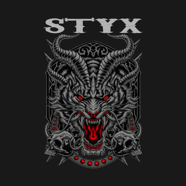 STYX BAND MERCHANDISE by Rons Frogss