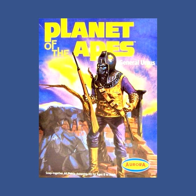 Vintage Aurora Model Kit Box Art - Planet of the Apes by Starbase79