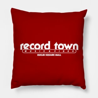 Record Town Euclid Square Mall Pillow