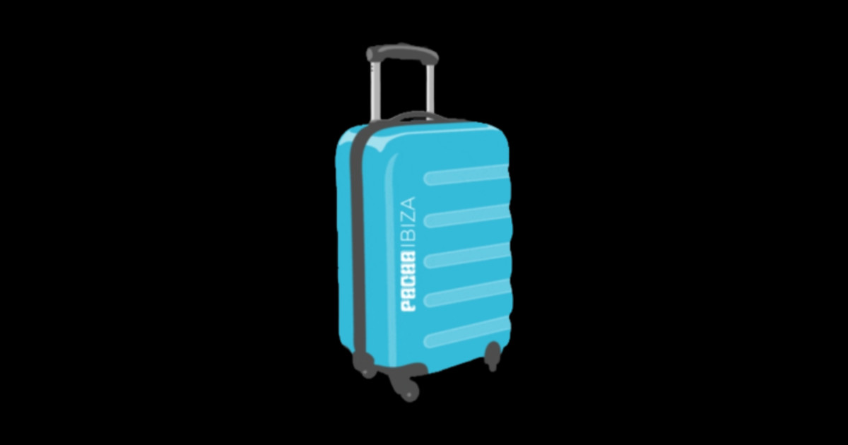 Pacha luggage Sticker TeePublic