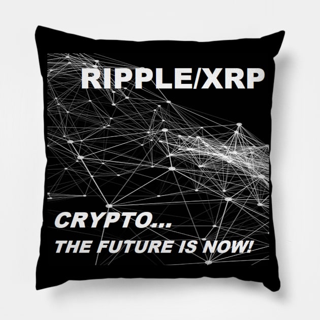 Ripple XRP Pillow by DigitalNomadInvestor