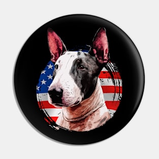 Bull Terrier Vibes Trendy Tee for Bull Terrier Enthusiasts Everywhere Pin