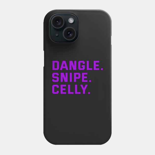 DANGLE. SNIPE. CELLY. Phone Case by HOCKEYBUBBLE