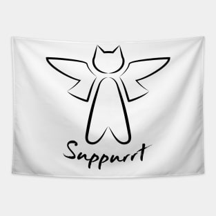 I am Suppurrt Tapestry