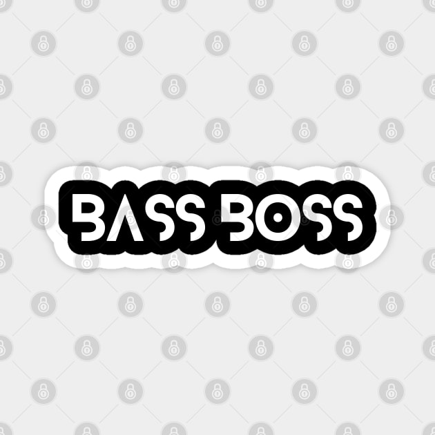 Bass Boss Guitar Player Musician Fashion Magnet by musicgeniusart