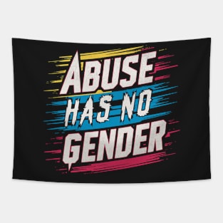 Abuse Has No Gender Tapestry