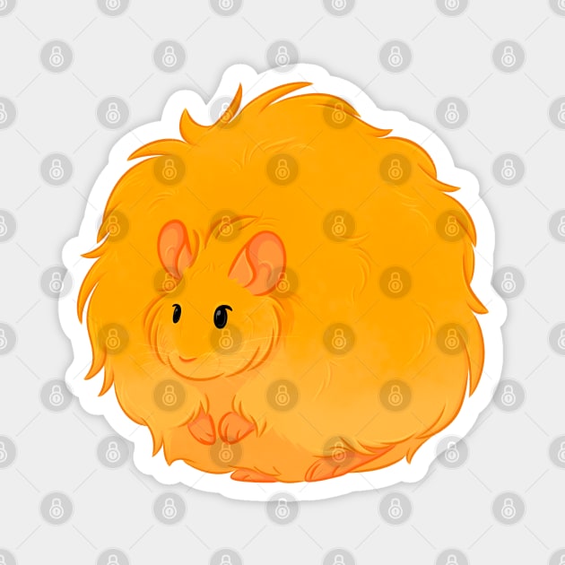 Woolly Mouse Magnet by DeguArts