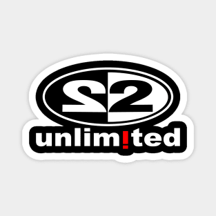 2 UNLIMITED - dance music 90s Magnet