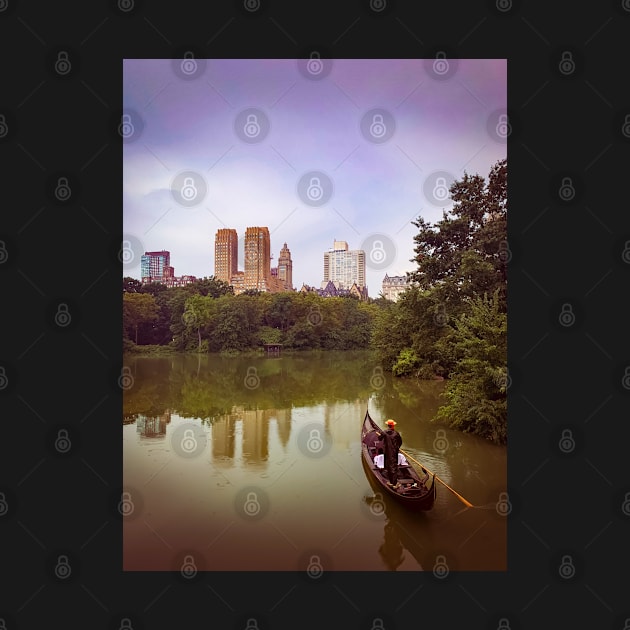 Central Park Boat New York City Manhattan by eleonoraingrid