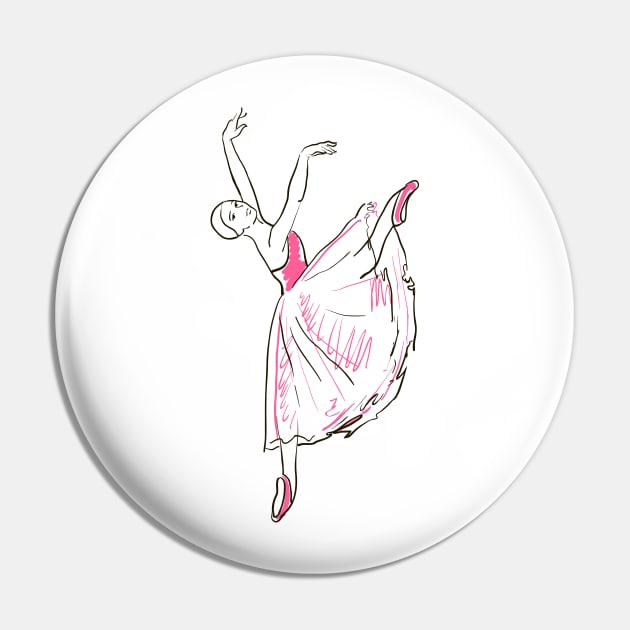 ballerina Pin by Olga Berlet