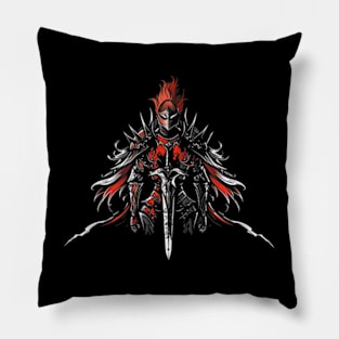 solo leveling igris red armor Pillow