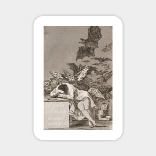 The Sleep of Reason Produces Monsters - Francisco Goya Magnet