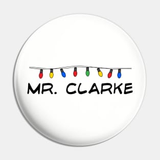 MR. CLARKE stranger things Pin