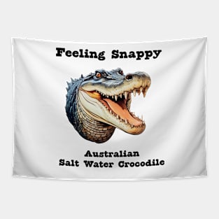 Australian Salt Water Crocodile Tapestry