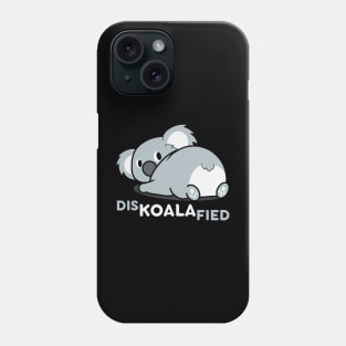 Diskoalafied Kawaii Koala Bear Pun Phone Case