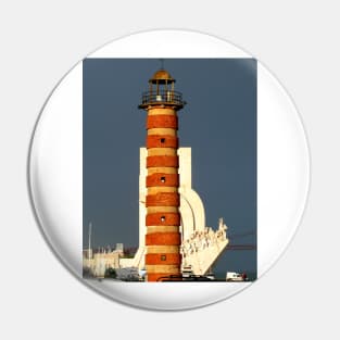 farol. descobrimentos. lighthouse Pin